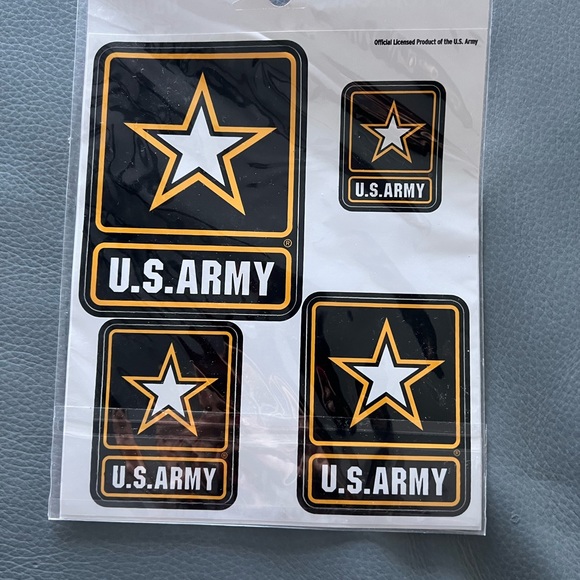 NWT DECALCOMANIA US ARMY CAR DECALS - Picture 5 of 5